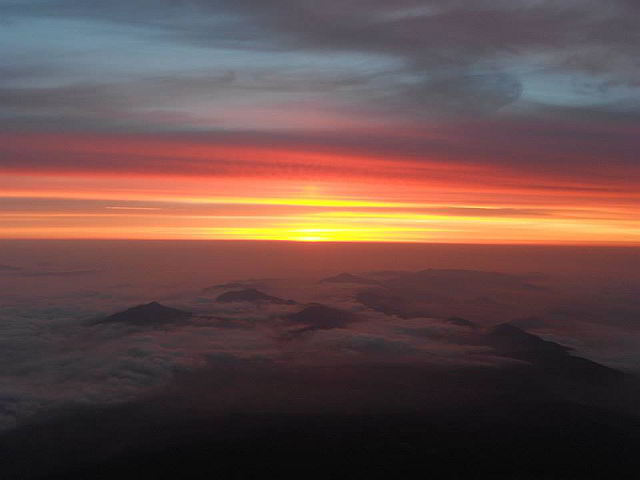 Alive to Each Moment – Sunrise from Mount Fuji